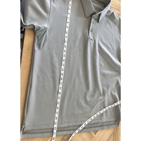 Propper Polo Shirt Men XL Gray Pockets Short Sleeve Performance Tactical Work - Picture 8 of 8